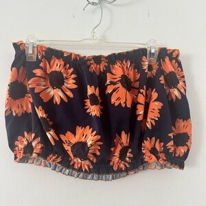 Sunflower tube top